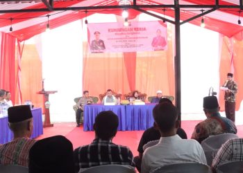 Kunker ke Polsek Galis, Kapolres Bangkalan Tekankan Waspadai Judi Online