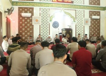 Binrohtal Polres Bangkalan Maknai Tentang Waktu dan Kewajiban Salat Lima Waktu